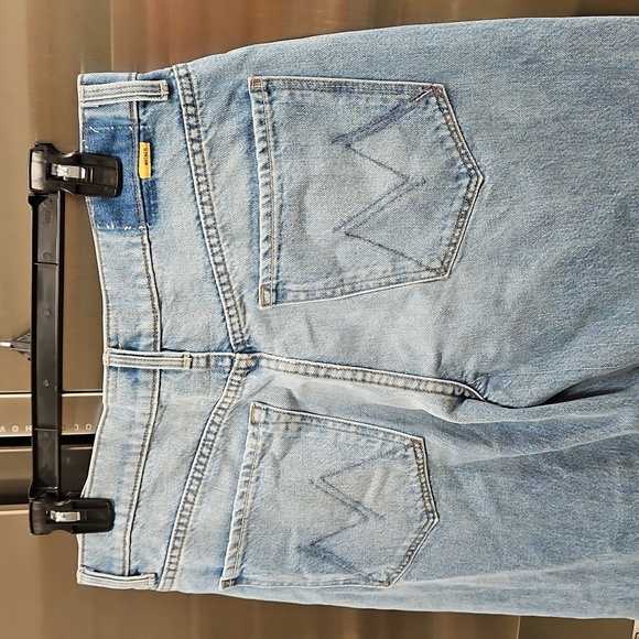 💕MOTHER SUPERIOR💕 The Dodger Button Hover Cuff Jeans ~ Funk N' Flair 29 NWOT - Picture 15 of 16